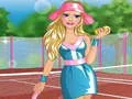Spel Barbie Tennis Klänning på nätet