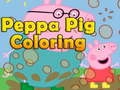 Spel Färglägg Peppa Pig på nätet