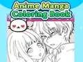Spel Anime Manga Färgbok på nätet