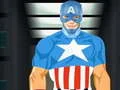 Spel Klä Captain America på nätet