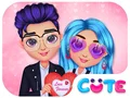 Spel Matchande kläder till Valentindagen på nätet Spel Matchande kläder till Valentindagen på nätet