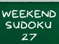 Spel Helgsudoku 27 på nätet