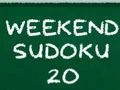 Spel Helg Sudoku 20 på nätet