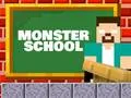 Spel Monster School: Berg- och dalbana & Parkour på nätet