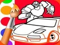 Spel Målarbok för pojkar på nätet