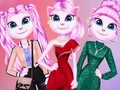 Spel Kattflickans modeutmaning på nätet