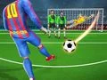Spel Fotboll Sparkar Poäng: Messi på nätet