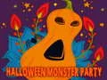 Spel Halloween Monster Party Pussel pÄ nÀtet Spel Halloween Monster Party Pussel pÄ nÀtet