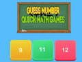 Spel Gissa numret Snabba matematikspel på nätet