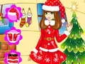 Spel Julflickans klädsel på nätet