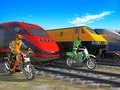 Spel Cykel mot Tåg på nätet