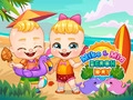 Spel Mike & Mia: Stranddag på nätet Spel Mike & Mia: Stranddag på nätet