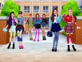 Spel Gymnasievänner: Tjejlaget på nätet