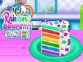 Spel Gör en Regnbåge Konfetti Tårta på nätet