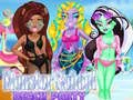 Spel Monster Skola Strandfest på nätet