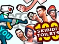 Spel Du mot 100 Skibidi-Toaletter på nätet