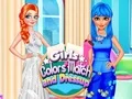 Spel Flickor Färgmatcha och Klä Upp på nätet Spel Flickor Färgmatcha och Klä Upp på nätet