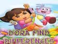 Spel Dora: Hitta skillnaderna på nätet