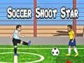 Spel Fotbollsskott StjÀrna pÄ nÀtet Spel Fotbollsskott StjÀrna pÄ nÀtet