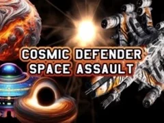Spel Kosmisk Försvarare: Rymdattack på nätet