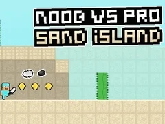 Spel Noob vs Pro: Sandön pÄ nÀtet Spel Noob vs Pro: Sandön pÄ nÀtet