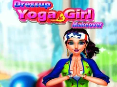 Spel Makeover av Yoga-tjejen på nätet
