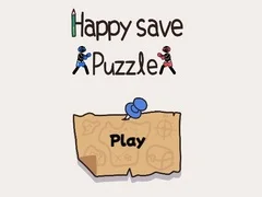 Spel Lycklig Rädda Pussel på nätet
