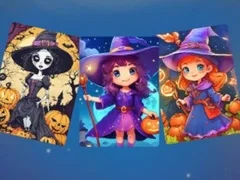 Spel Skrämmande Halloween pussel på nätet