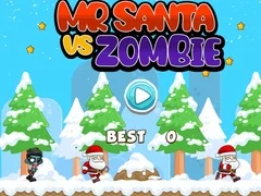 Spel Mr. Jul mot Zombie på nätet Spel Mr. Jul mot Zombie på nätet