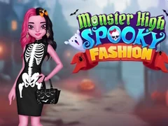 Spel Monster High: Spöklik Mode på nätet Spel Monster High: Spöklik Mode på nätet