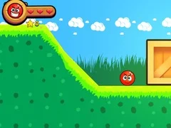 Spel Röd Boll Rullande på nätet Spel Röd Boll Rullande på nätet
