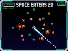 Spel Space Eaters 2D på nätet