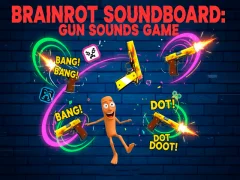 Spel Brainrot Soundboard: Gun Sounds Game på nätet