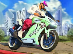 Spel Motorcykel racer: Road Mayhem på nätet
