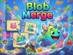 Spel Blob Merge på nätet