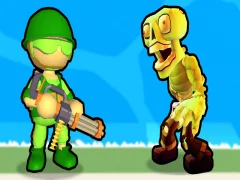 Spel Förstörelse av stickman zombie på nätet