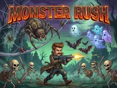 Spel Monster Man Rush på nätet