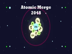 Spel Atomisk sammanslagning 2048 på nätet