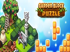 Spel Trädgårdsblockpussel på nätet Spel Trädgårdsblockpussel på nätet