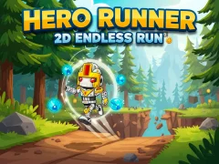 Spel Hero Runner 2D Endless Run på nätet