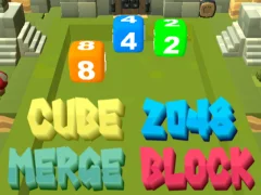 Spel 2048 Cube Merge Block på nätet
