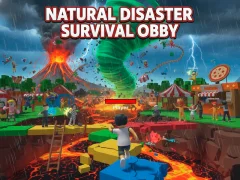 Spel Naturkatastrof Survival Obby på nätet