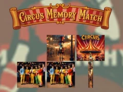 Spel Cirkusminnesmatch på nätet Spel Cirkusminnesmatch på nätet