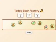 Spel Teddy Bear Factory på nätet