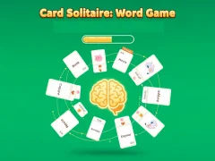 Spel Card Solitaire: Ordspel på nätet