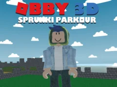 Spel Obby 3D Sproruni Parkour på nätet