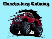 Spel Monster Jeep färg på nätet