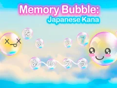 Spel Minnesbubbla: Japansk Kana på nätet
