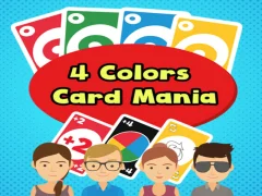 Spel 4 färger kort mani på nätet