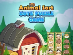 Spel Animal Sort Cute Game Pussel på nätet